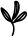 Zwart blaadje