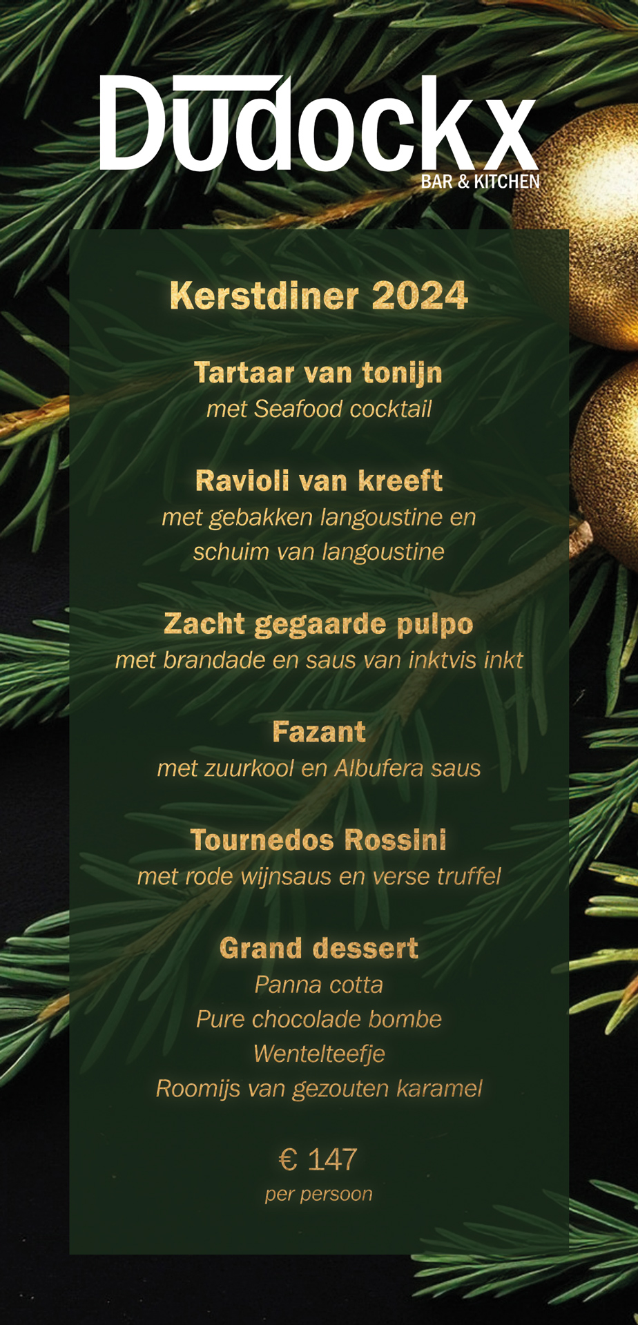 Kerstdiner 2024